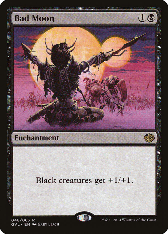 Bad Moon (Garruk vs. Liliana) [Duel Decks Anthology] - Magic: The Gathering - Card Brawlers | Quebec | Canada |