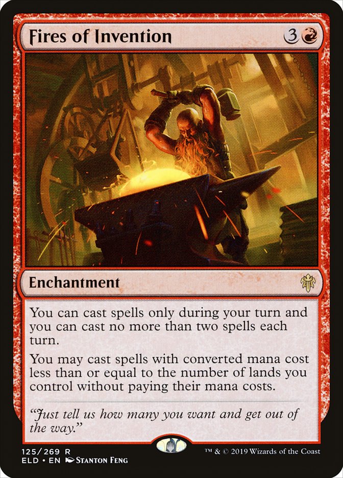 Fires of Invention [Throne of Eldraine] - Magic: The Gathering - Card Brawlers | Quebec | Canada |