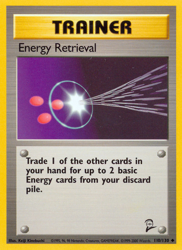 Energy Retrieval (110/130) [Base Set 2] - Pokémon - Card Brawlers | Quebec | Canada |