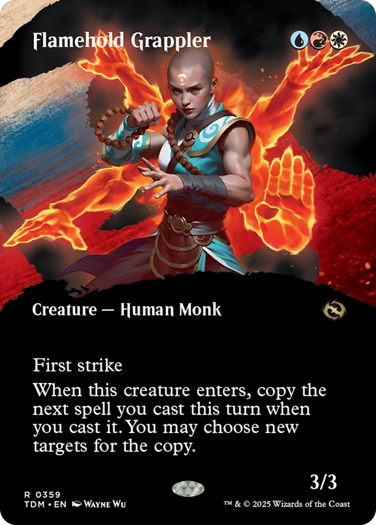 Flamehold Grappler (Borderless) [Tarkir: Dragonstorm] - Magic: The Gathering - Card Brawlers | Quebec | Canada |