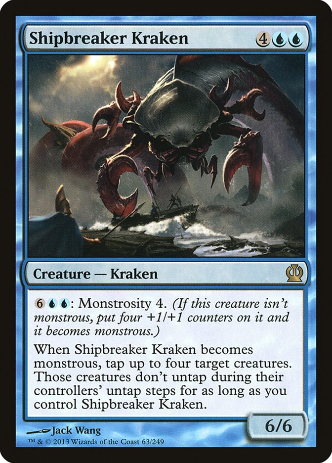 Shipbreaker Kraken [Theros] - Magic: The Gathering - Card Brawlers | Quebec | Canada |