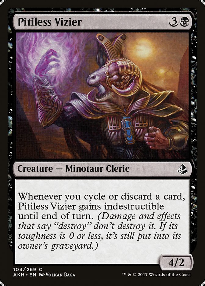 Pitiless Vizier [Amonkhet] - Magic: The Gathering - Card Brawlers | Quebec | Canada |