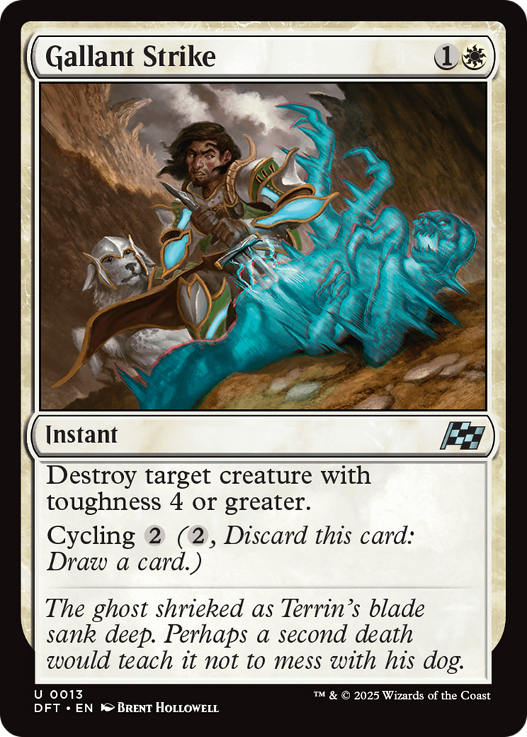 Gallant Strike [Aetherdrift] - Magic: The Gathering - Card Brawlers | Quebec | Canada |