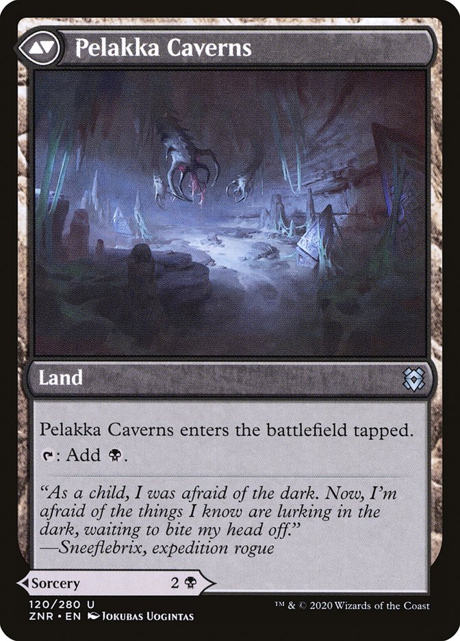 Pelakka Predation // Pelakka Caverns [Zendikar Rising] - Magic: The Gathering - Card Brawlers | Quebec | Canada |