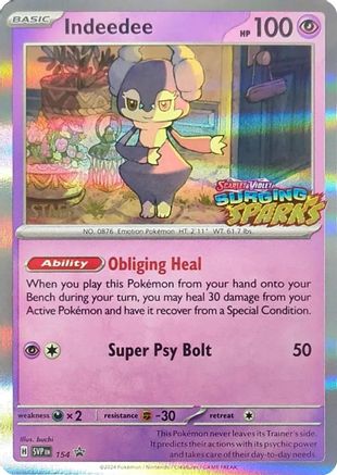 Indeedee (154) - Holofoil [SV Scarlet & Violet Promo Cards]