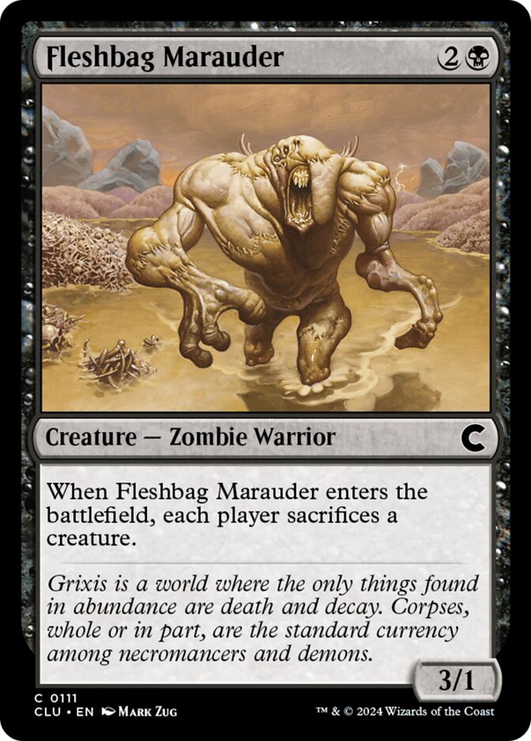 Fleshbag Marauder [Ravnica: Clue Edition] - Magic: The Gathering - Card Brawlers | Quebec | Canada |