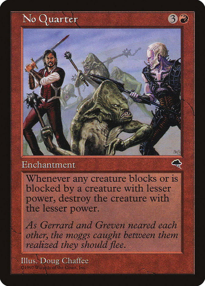 No Quarter [Tempest] - Magic: The Gathering - Card Brawlers | Quebec | Canada |