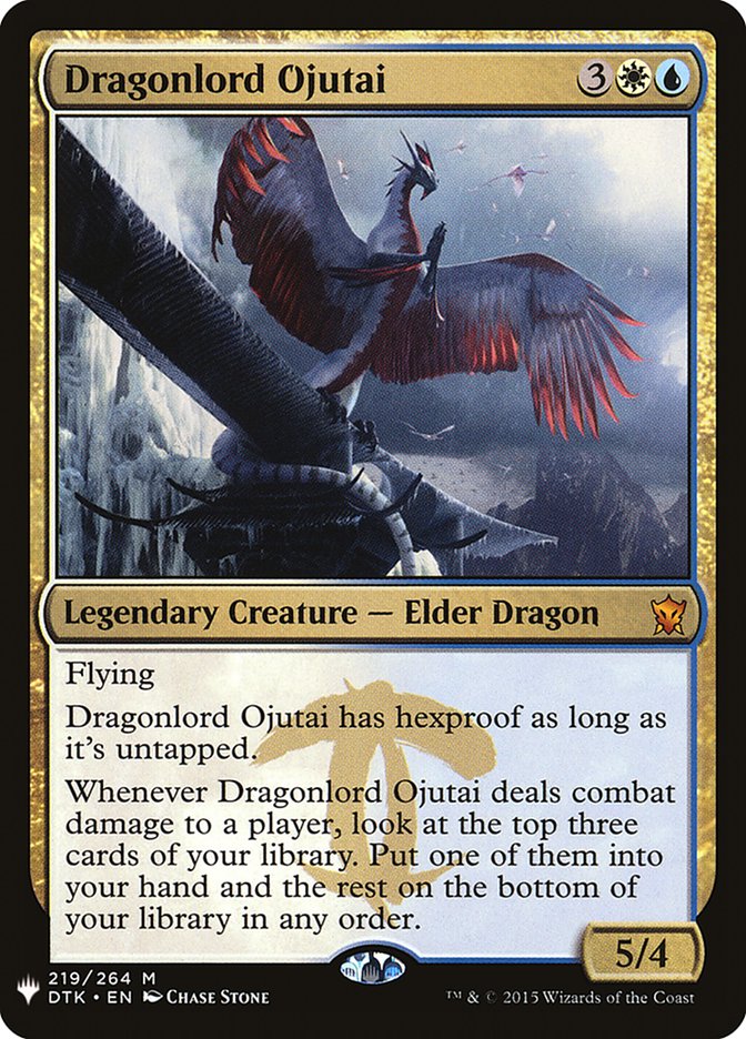 Dragonlord Ojutai [The List] - Magic: The Gathering - Card Brawlers | Quebec | Canada |