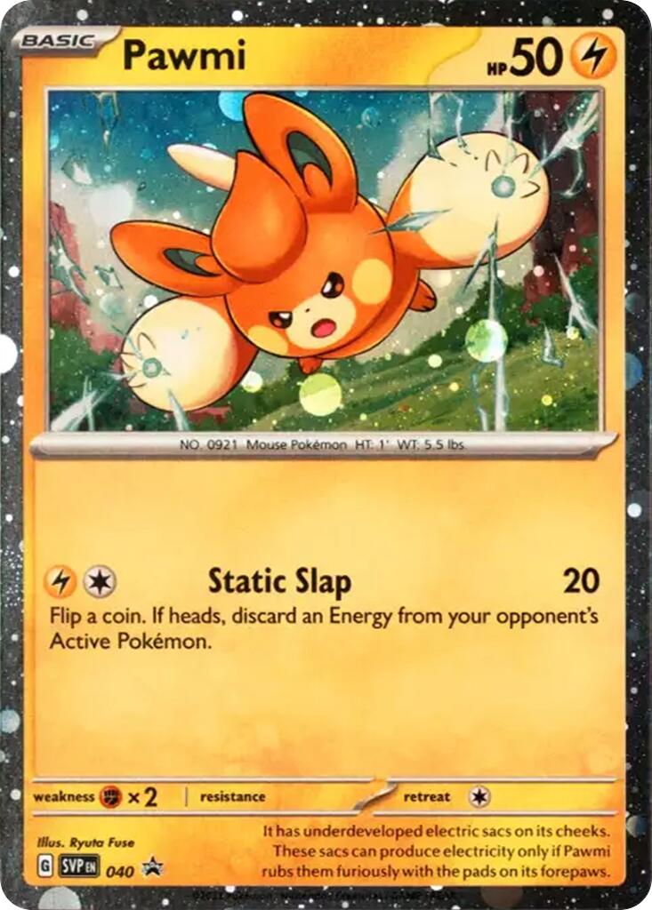 Pawmi (040) (Cosmos Holo) [Scarlet & Violet: Black Star Promos] - Pokémon - Card Brawlers | Quebec | Canada |