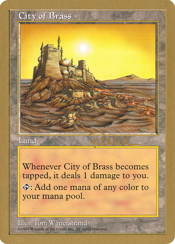City of Brass (Paul McCabe) [World Championship Decks 1997] - Magic: The Gathering - Card Brawlers | Quebec | Canada |