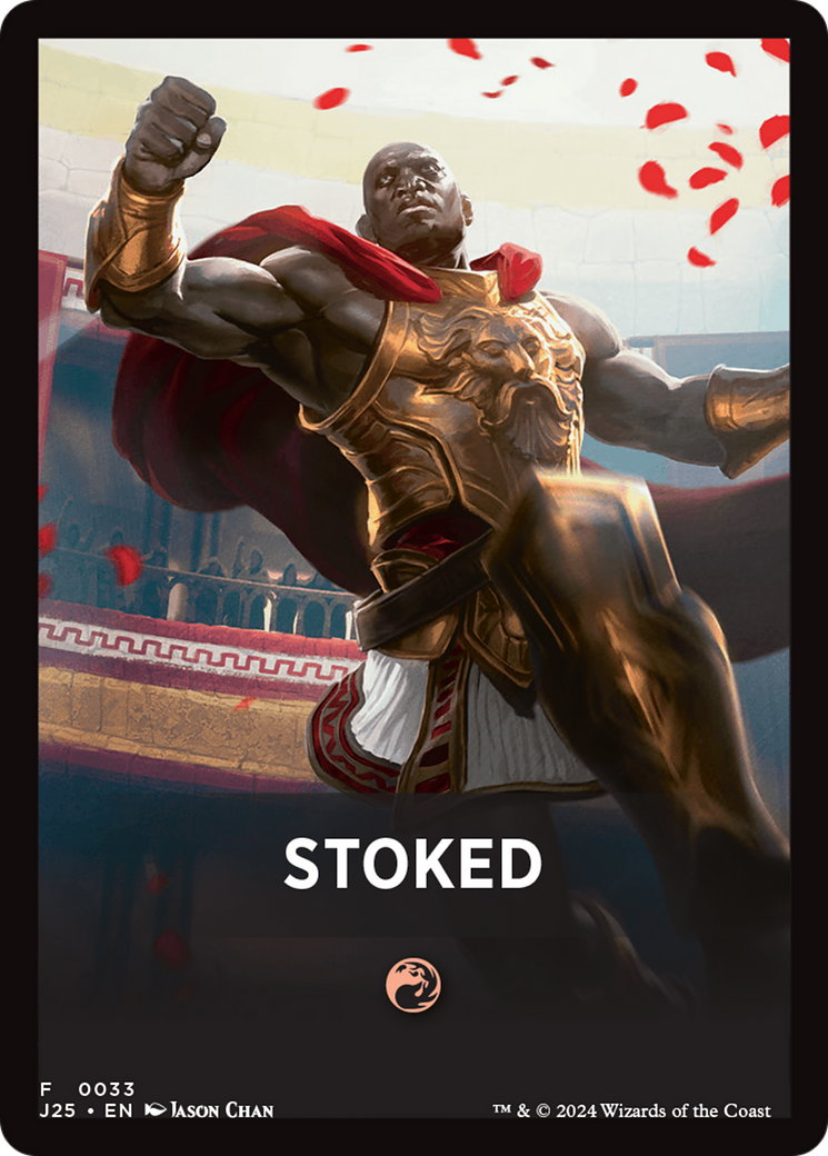 Stoked Theme Card [Foundations Jumpstart Front Cards] - Magic: The Gathering - Card Brawlers | Quebec | Canada |