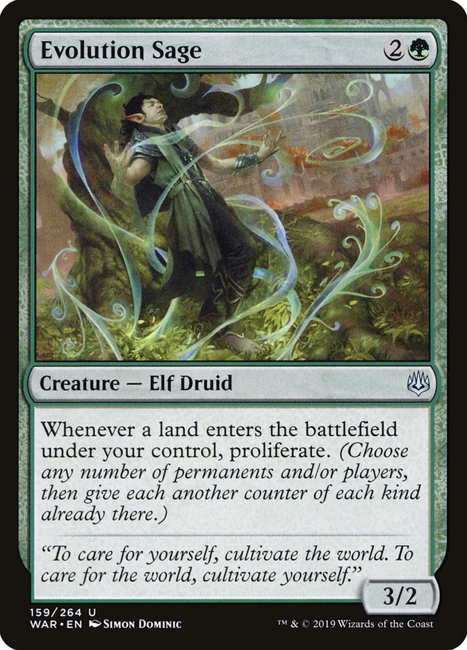 Evolution Sage [War of the Spark] - Magic: The Gathering - Card Brawlers | Quebec | Canada |