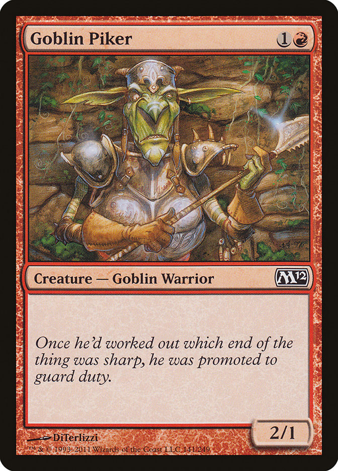 Goblin Piker [Magic 2012] - Magic: The Gathering - Card Brawlers | Quebec | Canada |