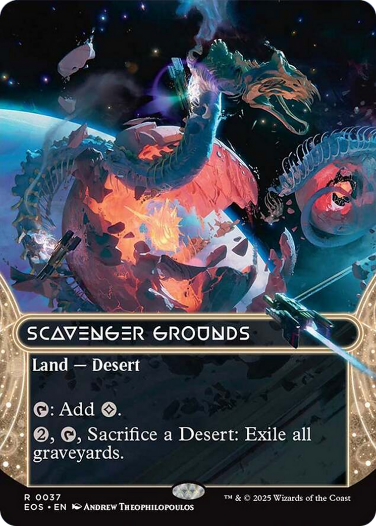 Scavenger Grounds (0037) (Borderless) [Edge of Eternities: Stellar Sights] - Magic: The Gathering - Card Brawlers | Quebec | Canada |