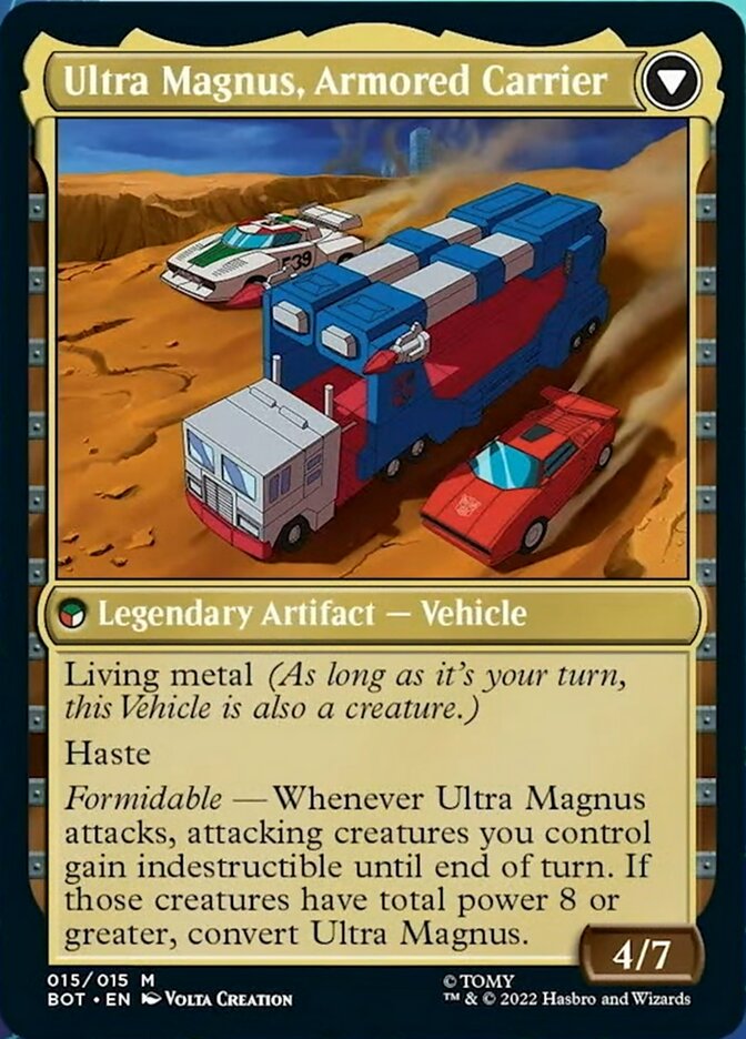Ultra Magnus, Tactician // Ultra Magnus, Armored Carrier [Transformers] - Magic: The Gathering - Card Brawlers | Quebec | Canada |