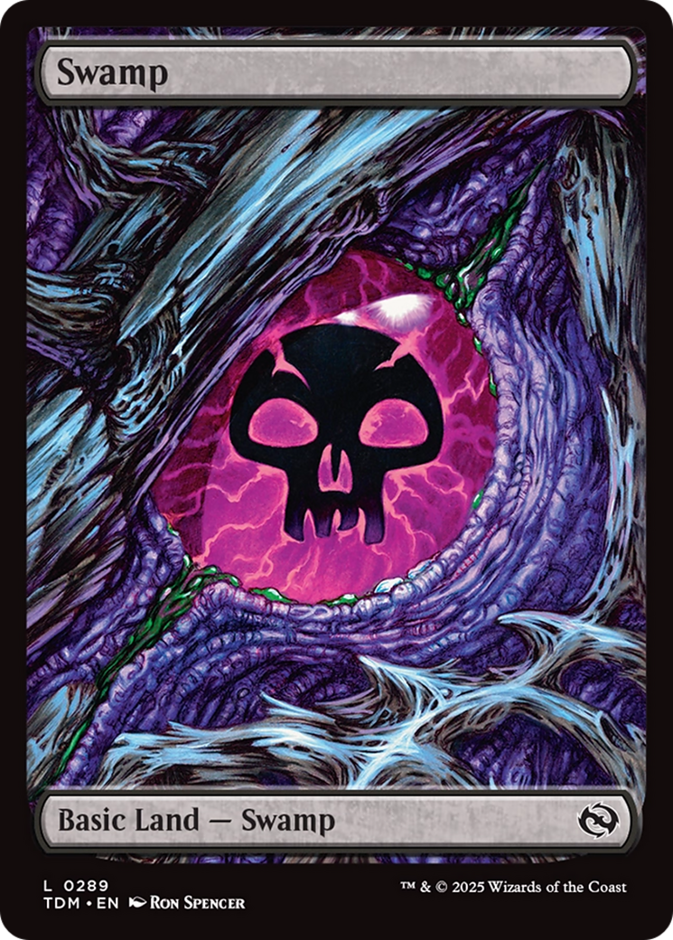 Swamp (0289) [Tarkir: Dragonstorm] - Magic: The Gathering - Card Brawlers | Quebec | Canada |