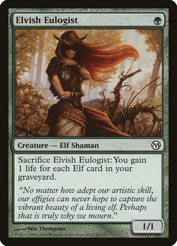 Elvish Eulogist [Duels of the Planeswalkers] - Magic: The Gathering - Card Brawlers | Quebec | Canada |