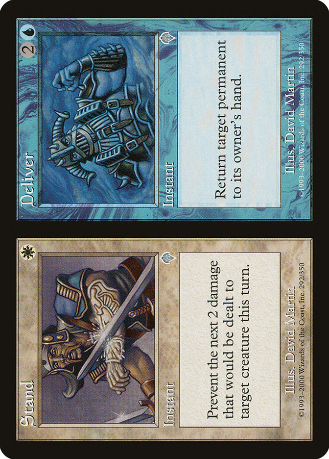 Stand // Deliver [Invasion] - Magic: The Gathering - Card Brawlers | Quebec | Canada |