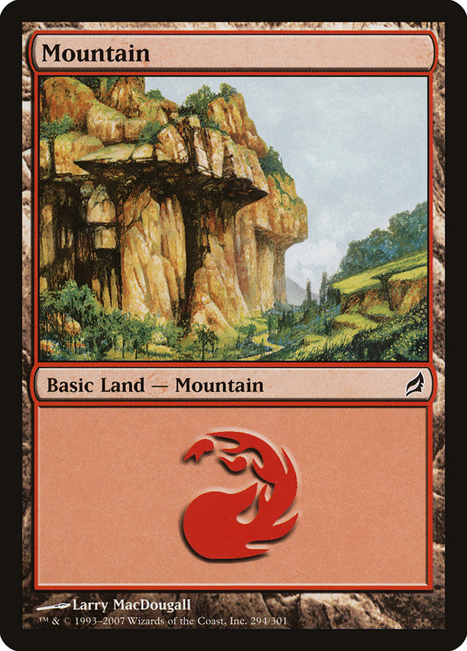 Mountain (294) [Lorwyn] - Magic: The Gathering - Card Brawlers | Quebec | Canada |