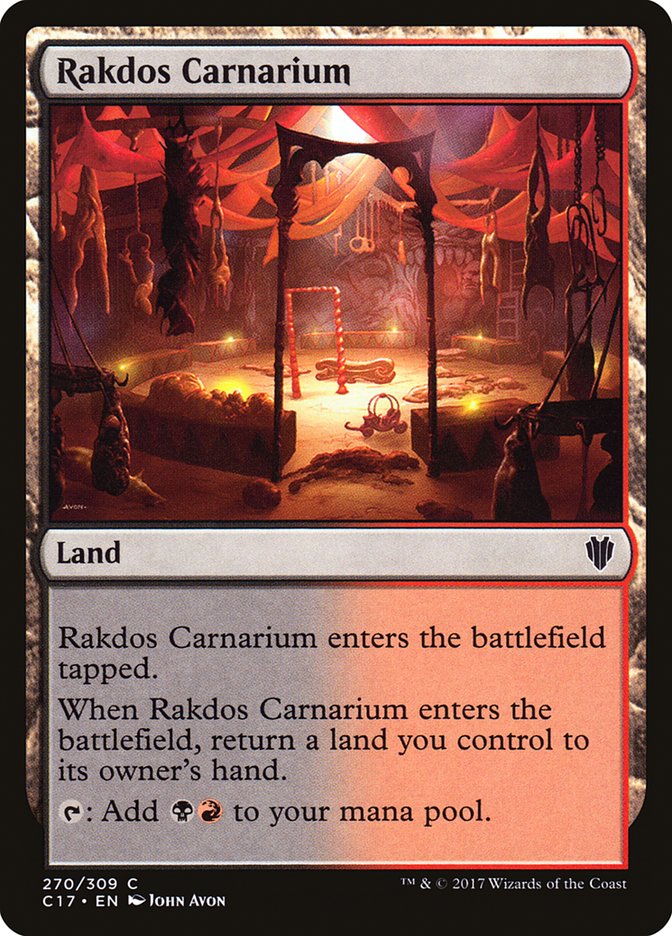 Rakdos Carnarium [Commander 2017] - Magic: The Gathering - Card Brawlers | Quebec | Canada |