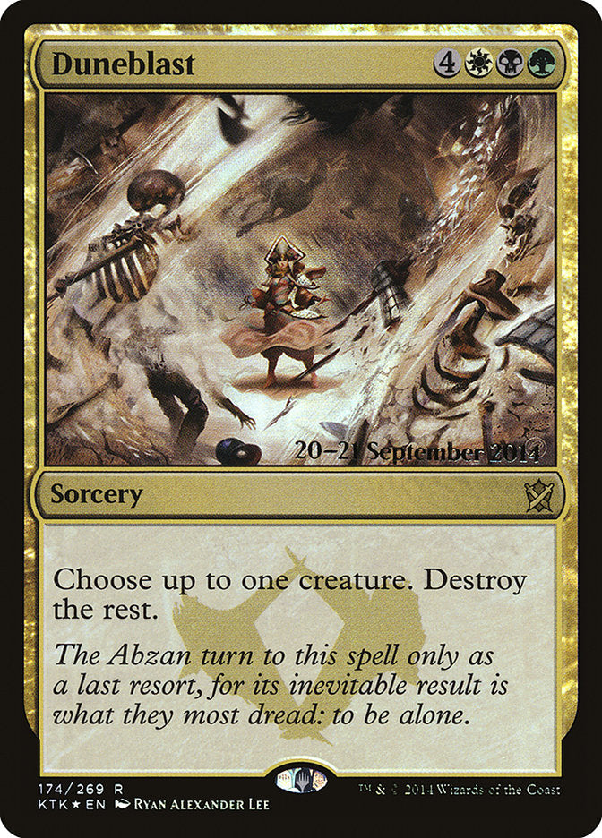 Duneblast [Khans of Tarkir Prerelease Promos] - Magic: The Gathering - Card Brawlers | Quebec | Canada |