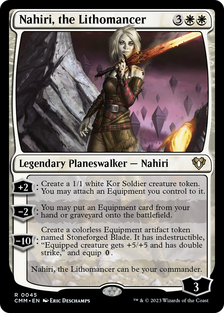 Nahiri, the Lithomancer [Commander Masters] - Magic: The Gathering - Card Brawlers | Quebec | Canada |
