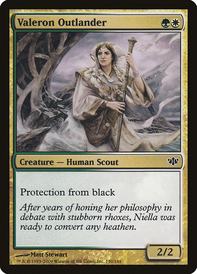 Valeron Outlander [Conflux] - Magic: The Gathering - Card Brawlers | Quebec | Canada |