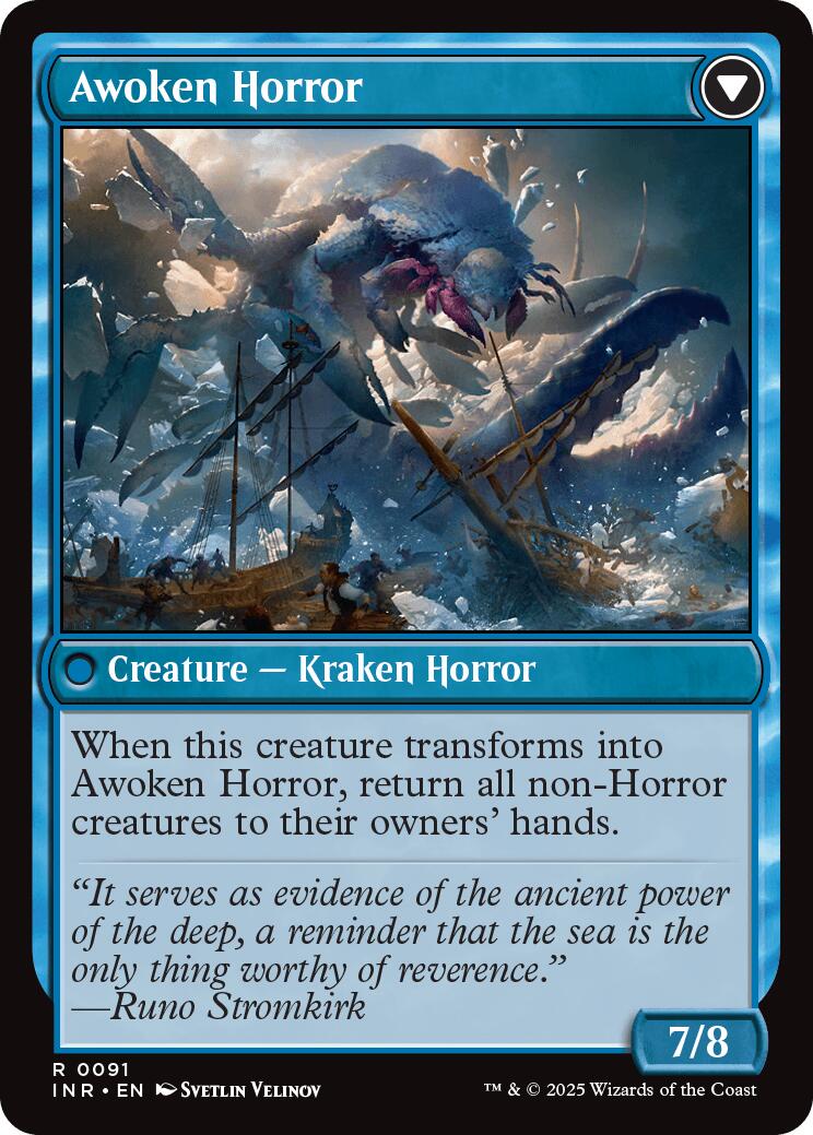 Thing in the Ice // Awoken Horror [Innistrad Remastered] - Magic: The Gathering - Card Brawlers | Quebec | Canada |