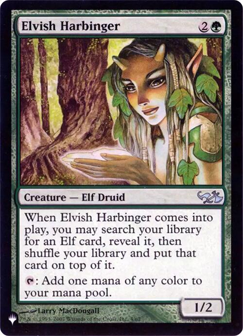 Elvish Harbinger (Retro Frame) [The List] - Magic: The Gathering - Card Brawlers | Quebec | Canada |