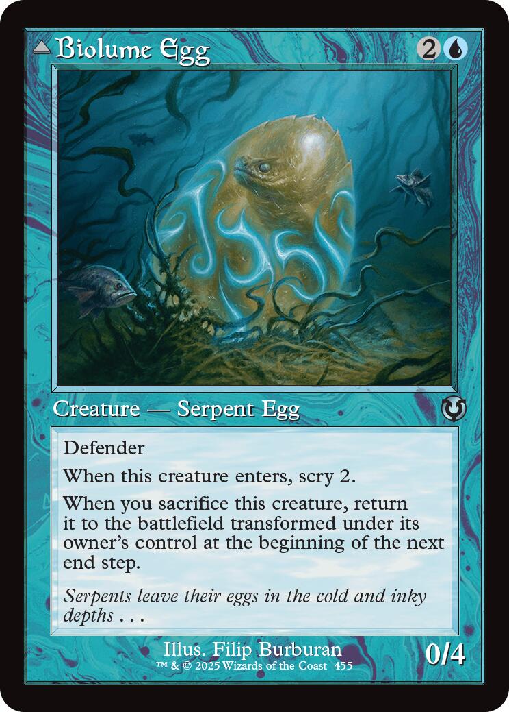 Biolume Egg // Biolume Serpent (Retro Frame) [Innistrad Remastered] - Magic: The Gathering - Card Brawlers | Quebec | Canada |