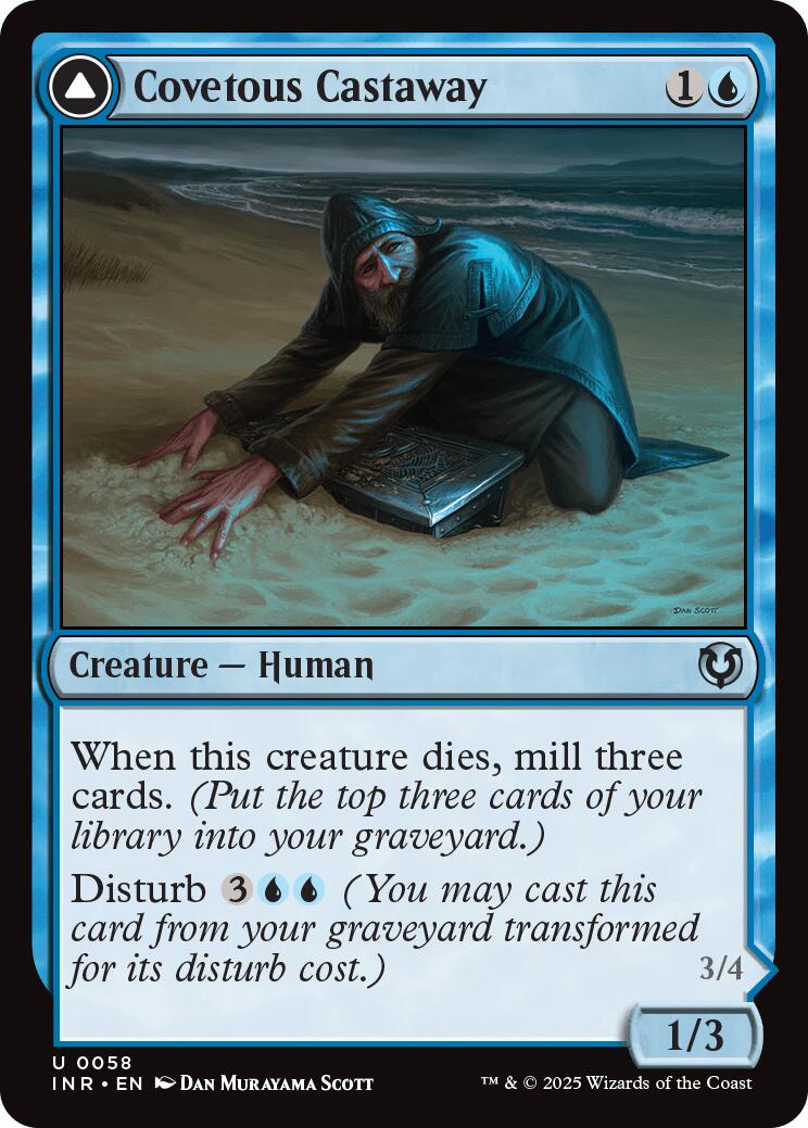 Covetous Castaway // Ghostly Castigator [Innistrad Remastered] - Magic: The Gathering - Card Brawlers | Quebec | Canada |