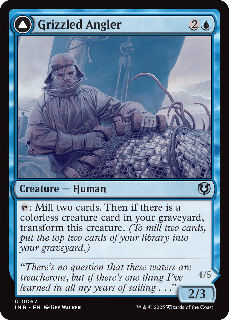 Grizzled Angler // Grisly Anglerfish [Innistrad Remastered] - Magic: The Gathering - Card Brawlers | Quebec | Canada |