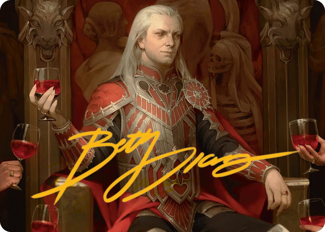 Edgar Markov Art Card (Gold-Stamped Signature) [Innistrad Remastered Art Series] - Magic: The Gathering - Card Brawlers | Quebec | Canada |