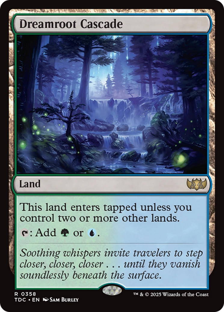 Dreamroot Cascade [Tarkir: Dragonstorm Commander] - Magic: The Gathering - Card Brawlers | Quebec | Canada |