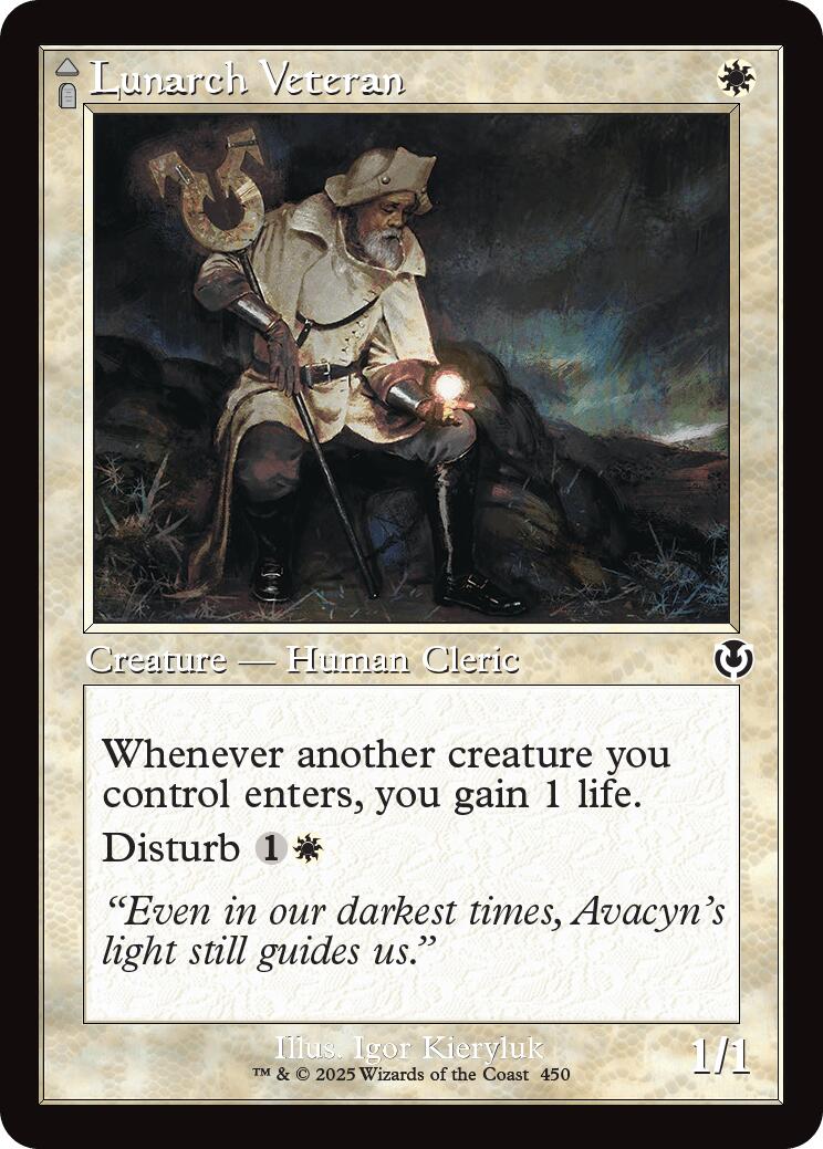 Lunarch Veteran // Luminous Phantom (Retro Frame) [Innistrad Remastered] - Magic: The Gathering - Card Brawlers | Quebec | Canada |