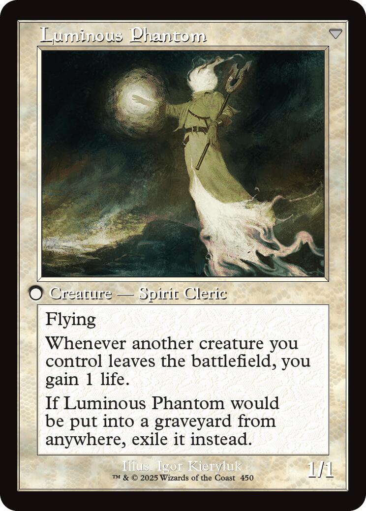 Lunarch Veteran // Luminous Phantom (Retro Frame) [Innistrad Remastered] - Magic: The Gathering - Card Brawlers | Quebec | Canada |