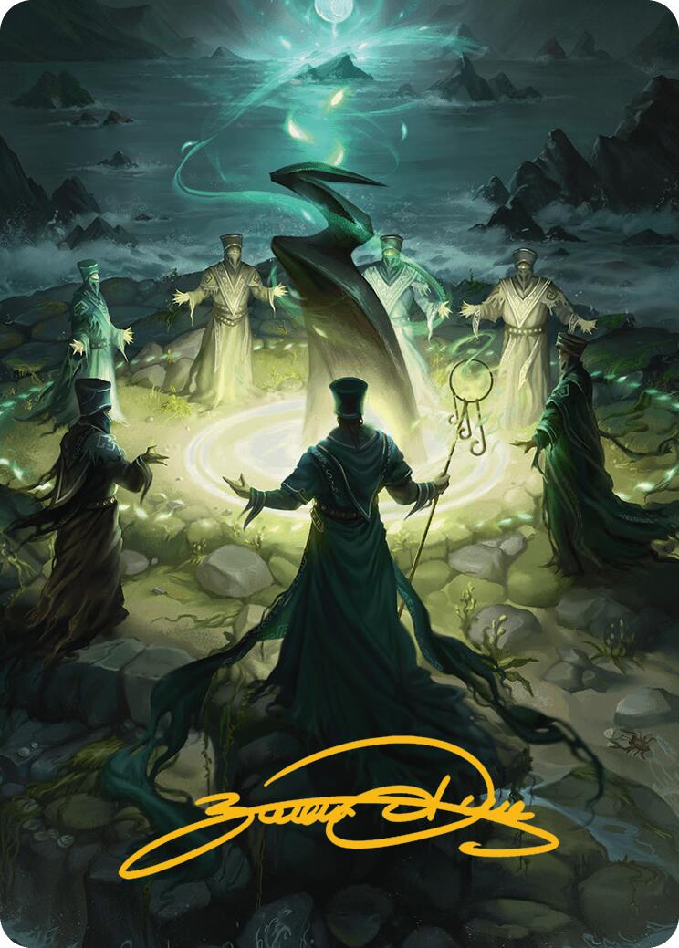 Cryptolith Rite Art Card (Gold-Stamped Signature) [Innistrad Remastered Art Series] - Magic: The Gathering - Card Brawlers | Quebec | Canada |