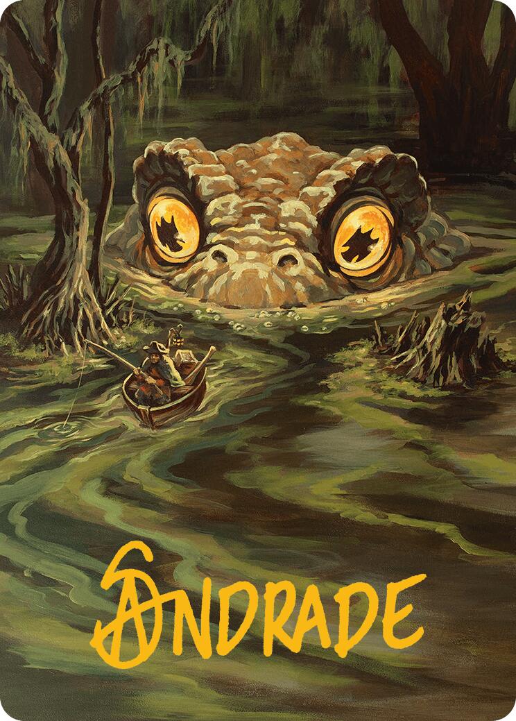 The Gitrog Monster Art Card (Gold-Stamped Signature) [Innistrad Remastered Art Series] - Magic: The Gathering - Card Brawlers | Quebec | Canada |