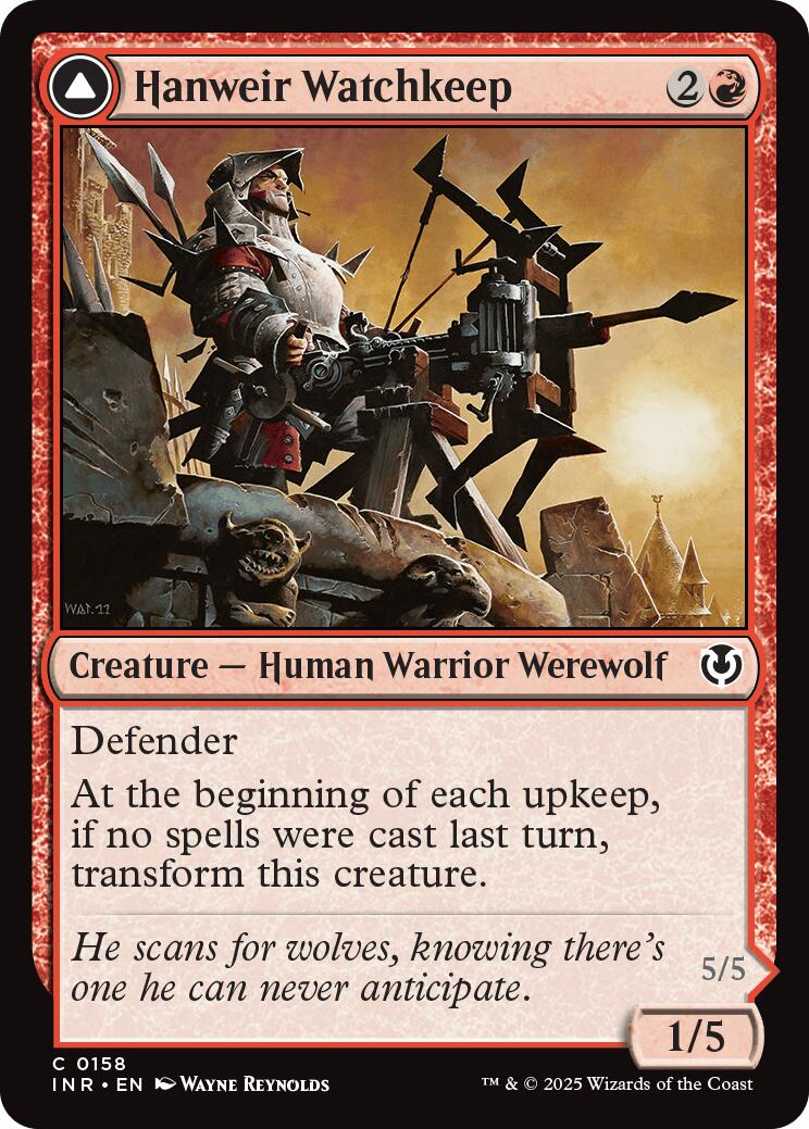 Hanweir Watchkeep // Bane of Hanweir [Innistrad Remastered] - Magic: The Gathering - Card Brawlers | Quebec | Canada |