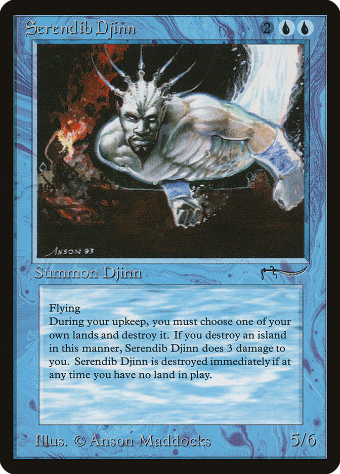 Serendib Djinn [Arabian Nights] - Magic: The Gathering - Card Brawlers | Quebec | Canada |
