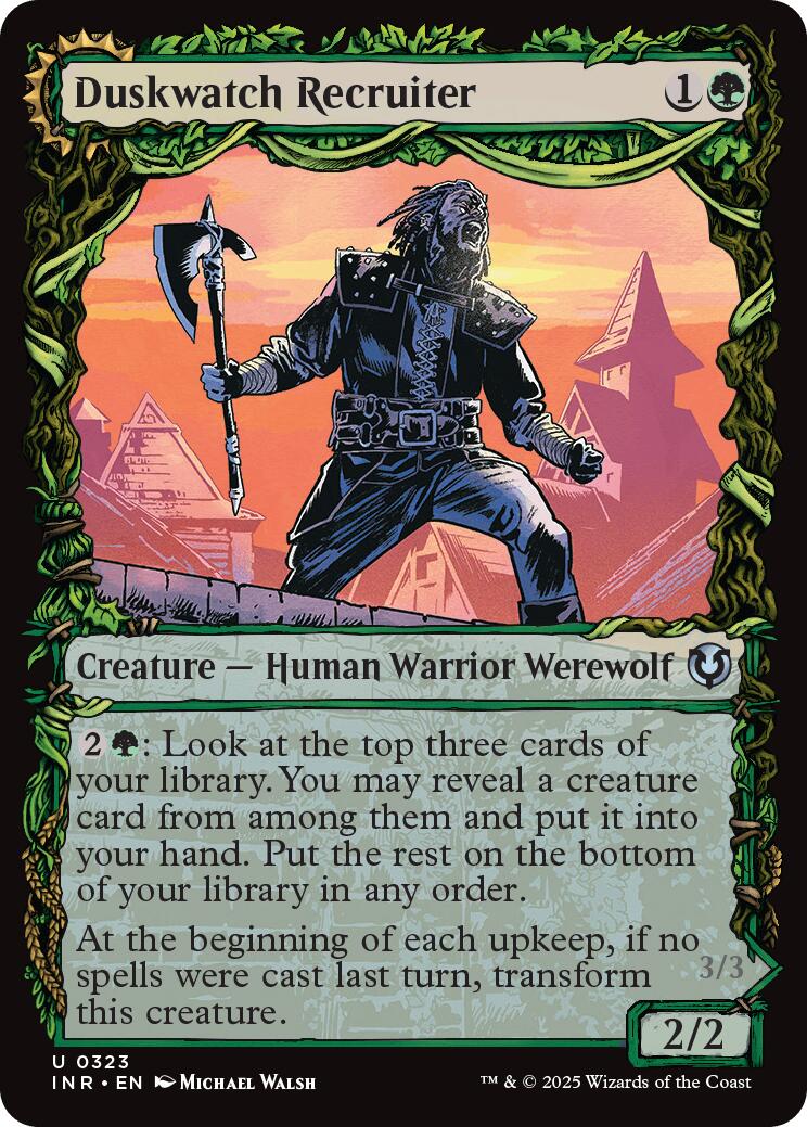 Duskwatch Recruiter // Krallenhorde Howler (Showcase) [Innistrad Remastered] - Magic: The Gathering - Card Brawlers | Quebec | Canada |