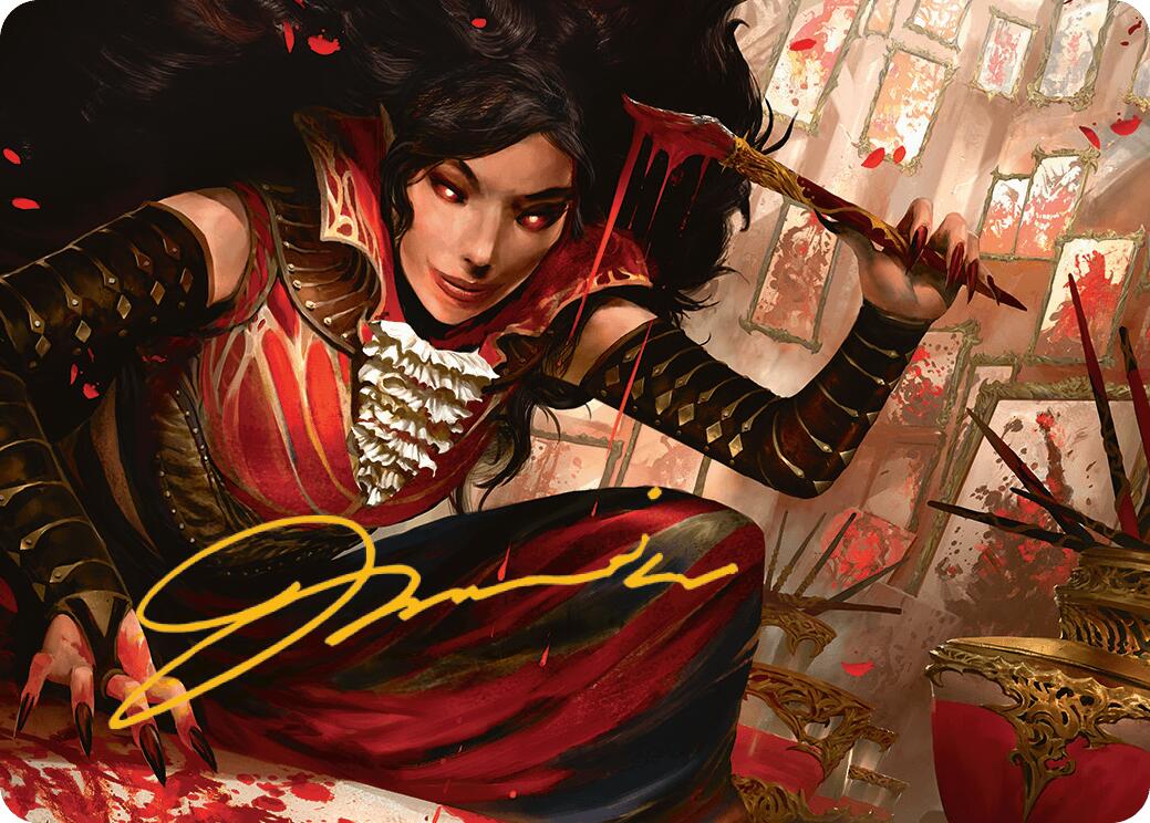 Blood Artist Art Card (Gold-Stamped Signature) [Innistrad Remastered Art Series] - Magic: The Gathering - Card Brawlers | Quebec | Canada |