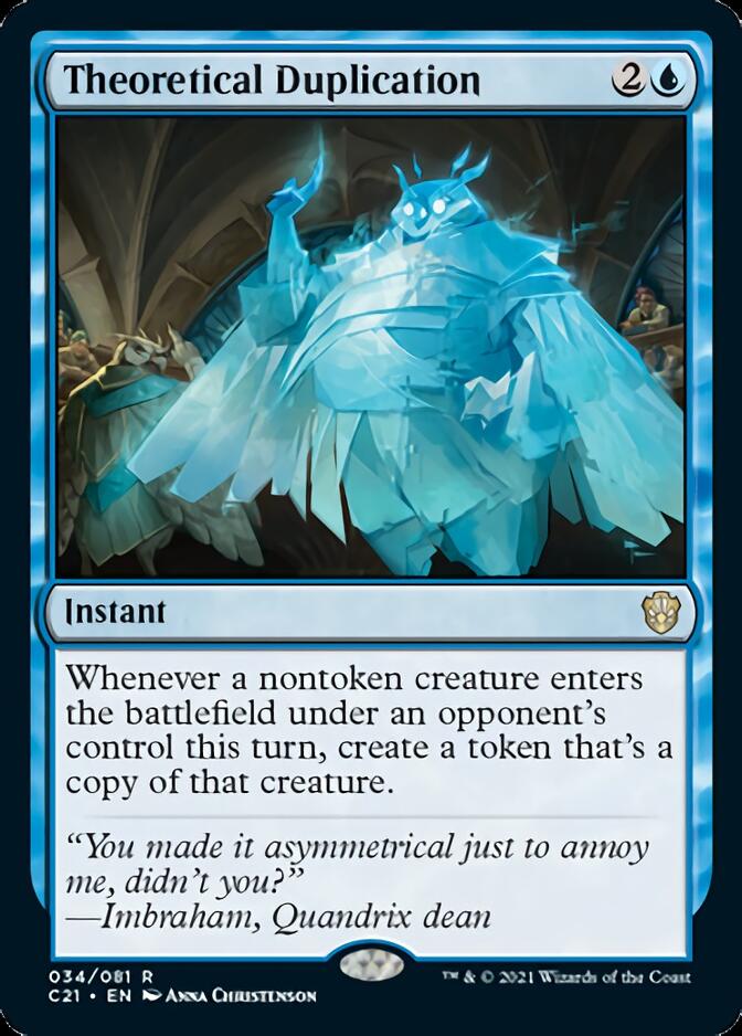Theoretical Duplication [Commander 2021] - Magic: The Gathering - Card Brawlers | Quebec | Canada |