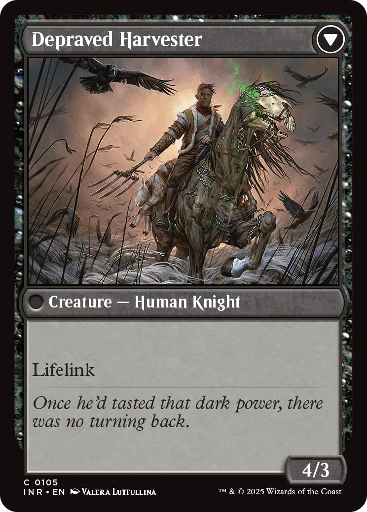 Desperate Farmer // Depraved Harvester [Innistrad Remastered] - Magic: The Gathering - Card Brawlers | Quebec | Canada |