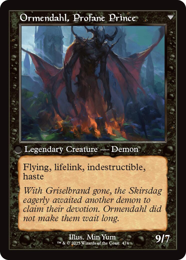 Westvale Abbey // Ormendahl, Profane Prince (Retro Frame) [Innistrad Remastered] - Magic: The Gathering - Card Brawlers | Quebec | Canada |