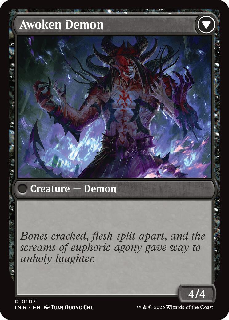 Ecstatic Awakener // Awoken Demon [Innistrad Remastered] - Magic: The Gathering - Card Brawlers | Quebec | Canada |
