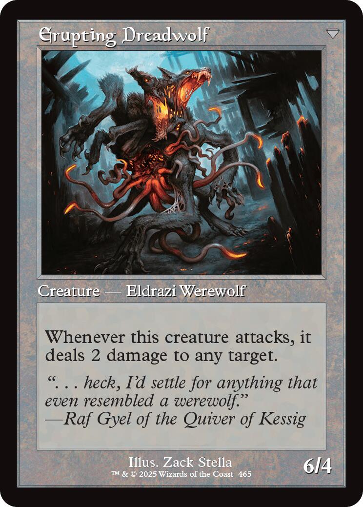 Smoldering Werewolf // Erupting Dreadwolf (Retro Frame) [Innistrad Remastered] - Magic: The Gathering - Card Brawlers | Quebec | Canada |