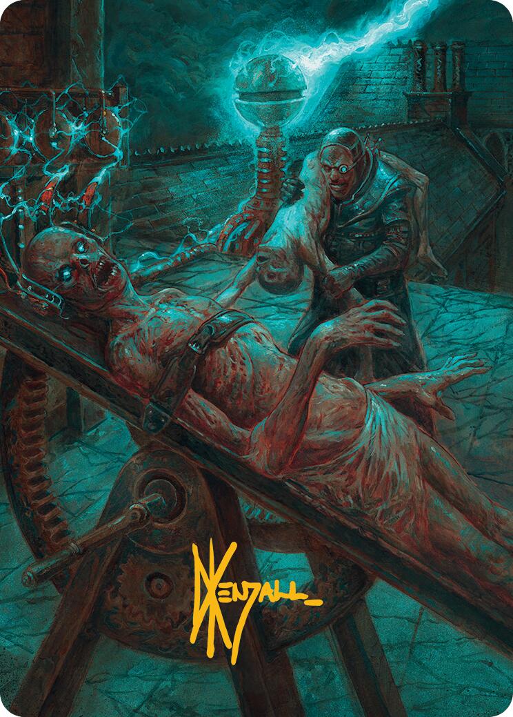 Rooftop Storm Art Card (Gold-Stamped Signature) [Innistrad Remastered Art Series] - Magic: The Gathering - Card Brawlers | Quebec | Canada |