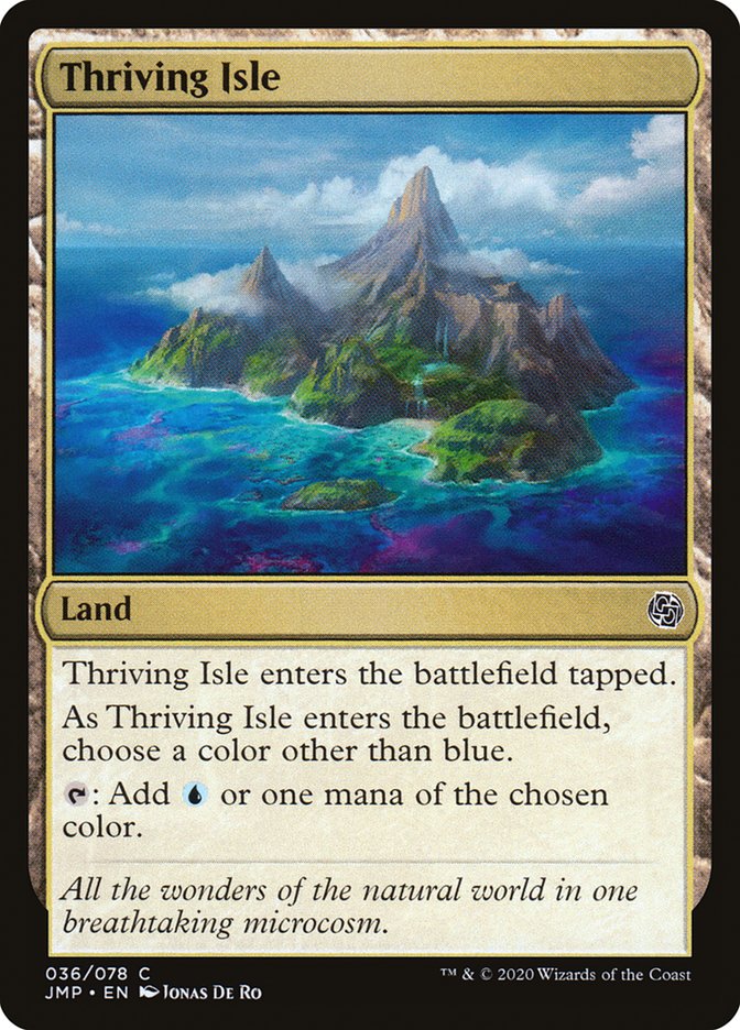 Thriving Isle [Jumpstart] - Magic: The Gathering - Card Brawlers | Quebec | Canada |