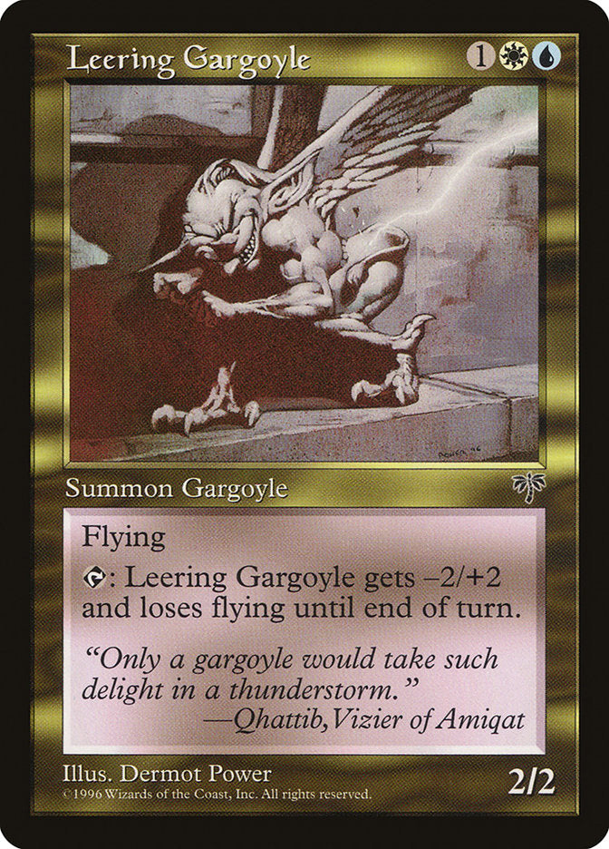 Leering Gargoyle [Mirage] - Magic: The Gathering - Card Brawlers | Quebec | Canada |